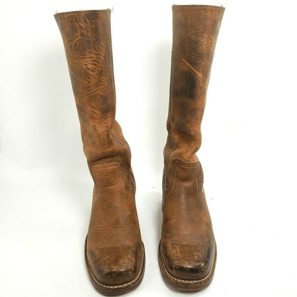 Vintage Frye Distressed Campus Boots | 421870 | 77050DBN| Women’s 7M | Made USA - Picture 6 of 10